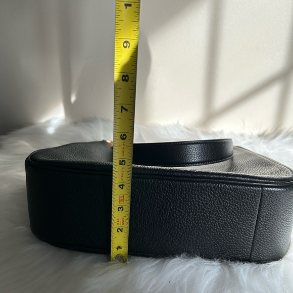 Coach Teri Hobo Black Leather Shoulder Bag - Picture 8 of 8